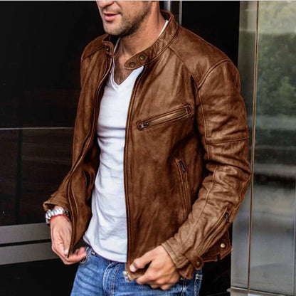 Tyler® | Elegant And Weatherproof Leather Jacket