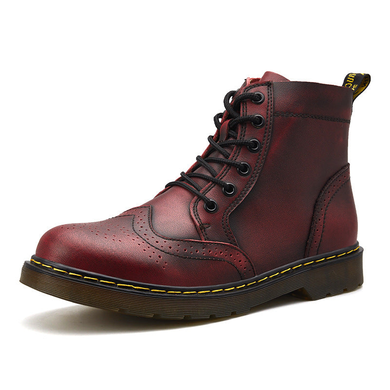 Benito® | Apollo Leather Brogue Boots