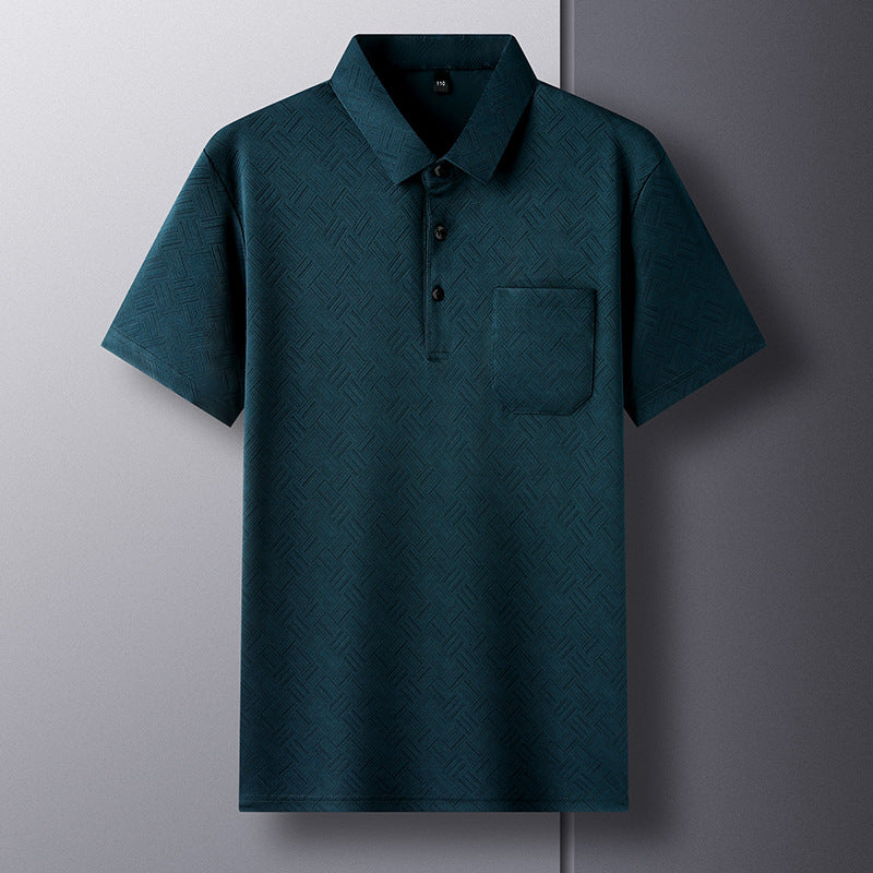 Isaías® | Premium Geometric Polo Shirt