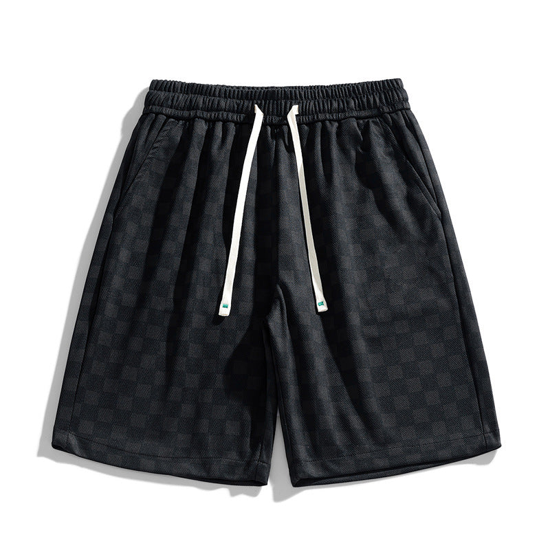 Fulgencio® | Checkered Corduroy Shorts