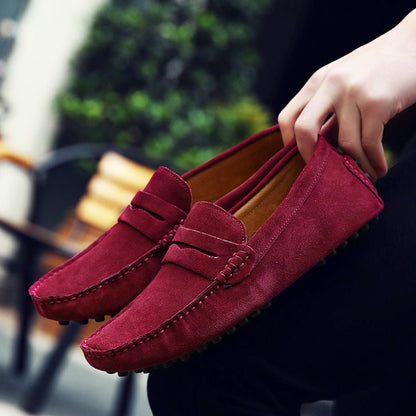Yorick® | Men's Loafer Bordeaux Red