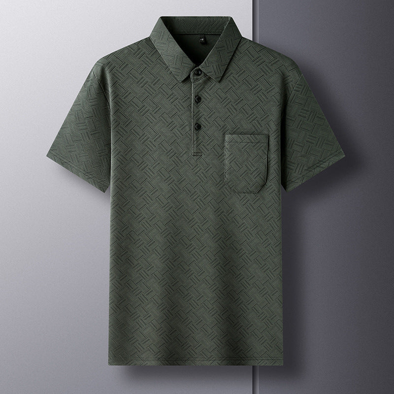 Isaías® | Premium Geometric Polo Shirt