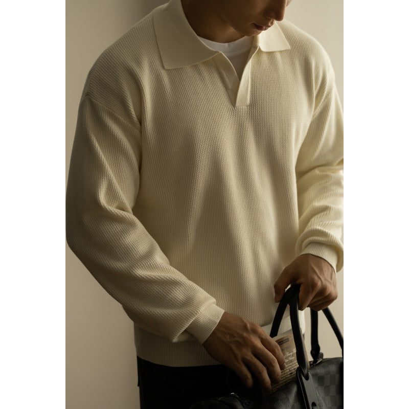 Abner® | Textured Cable Knit Sweater