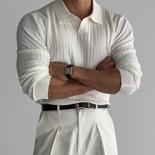 Estanislao® | Polo Ribbed Shirt