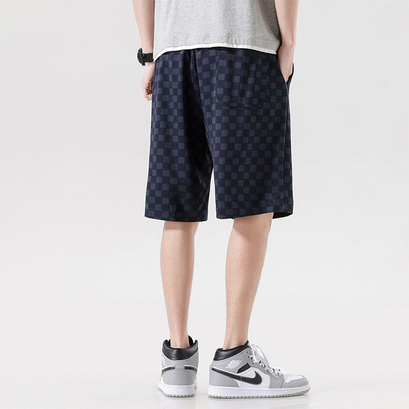 Fulgencio® | Checkered Corduroy Shorts