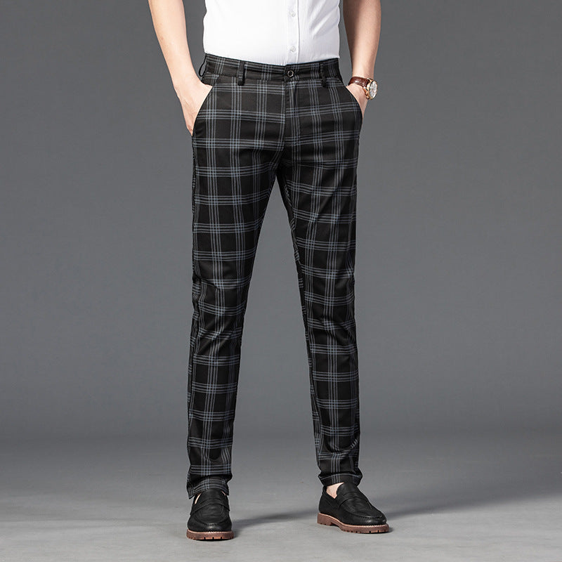 Bernardo® | Ascot Plaid Stretch Trousers