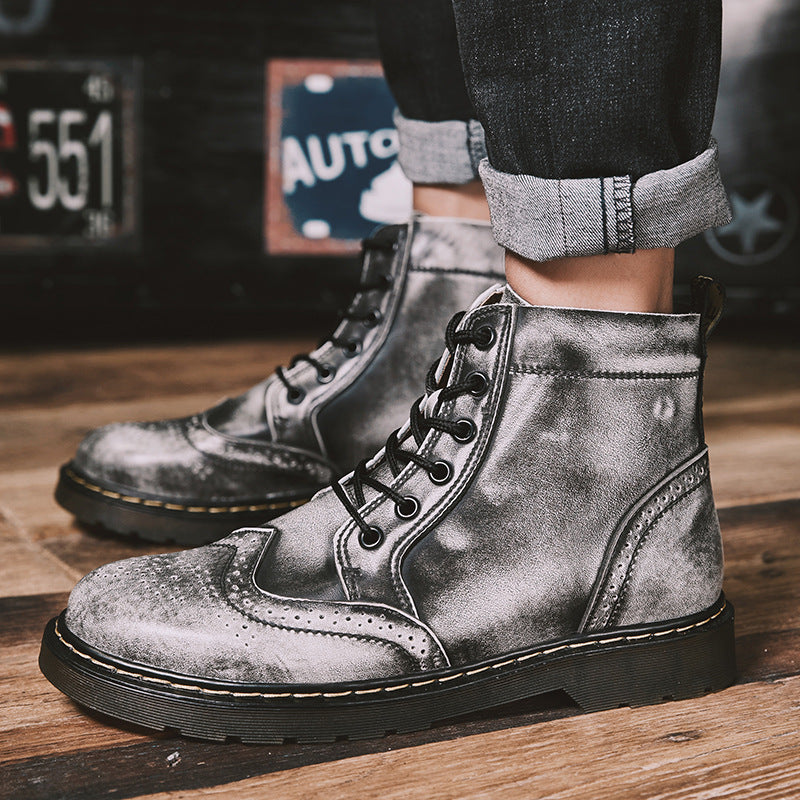 Benito® | Apollo Leather Brogue Boots