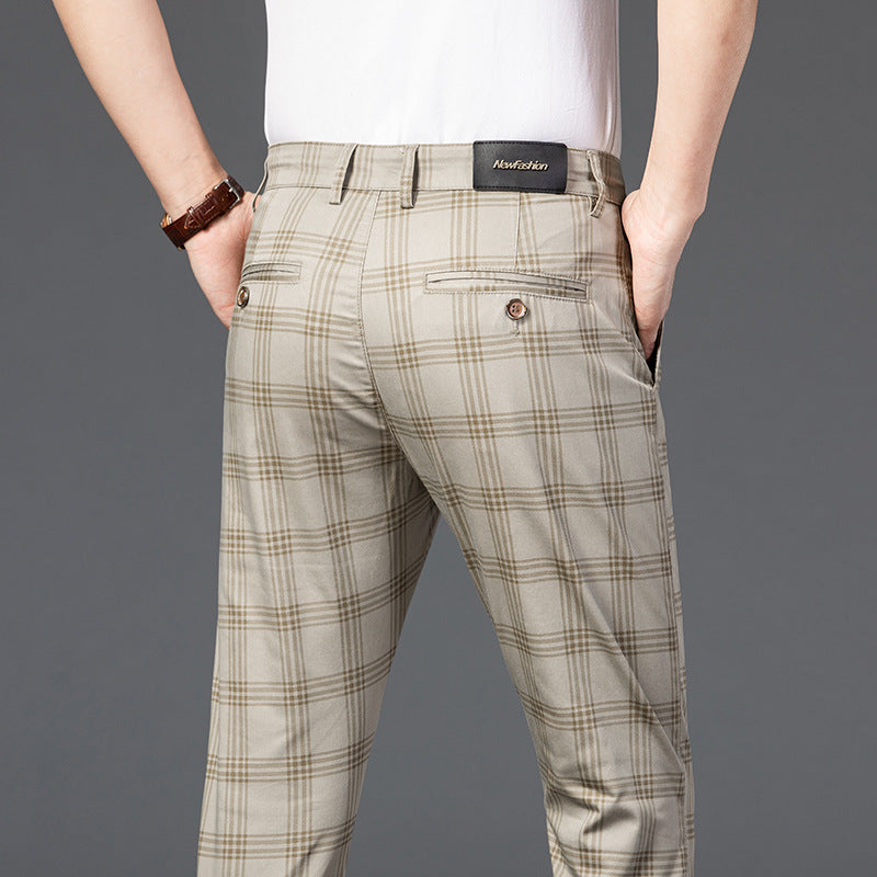 Bernardo® | Ascot Plaid Stretch Trousers