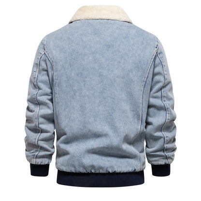 Fernando® | Jackson Denim Sherpa Jacket
