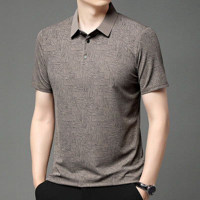 Ireneo® | Premium Geometric Polo Shirt