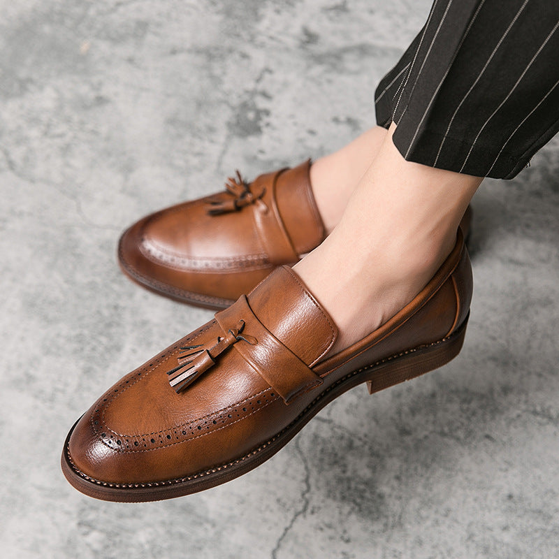 Eugenio® | Genuine Leather Tassel Loafers