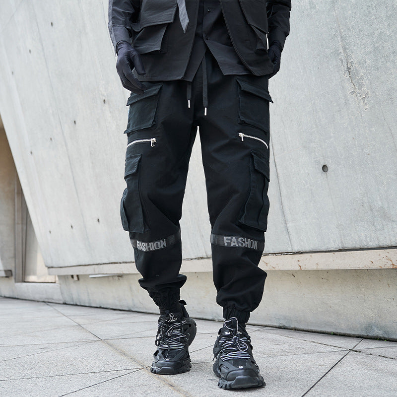 Nicéforo® | Multi-Pocket Cargo Wide Leg Pants