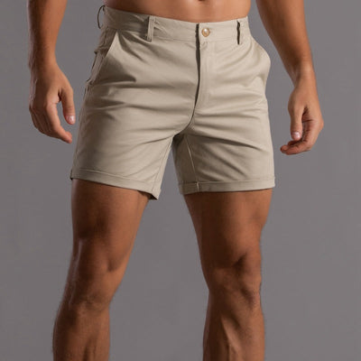 Men's Classic Casal Spring and Smmer Cotn Blend Shorts