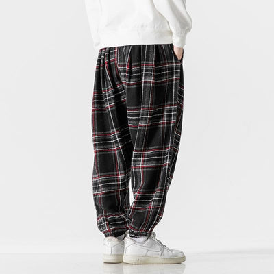 Anacleto® | Plaid Joggers
