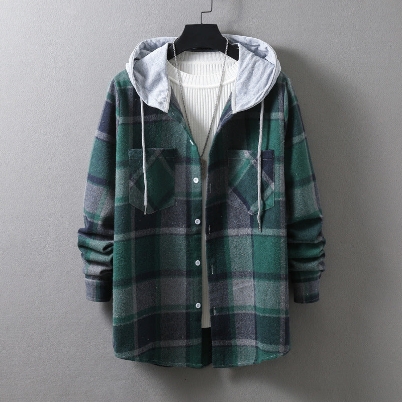 Cuno® | Ridge Hooded Flannel Shirt