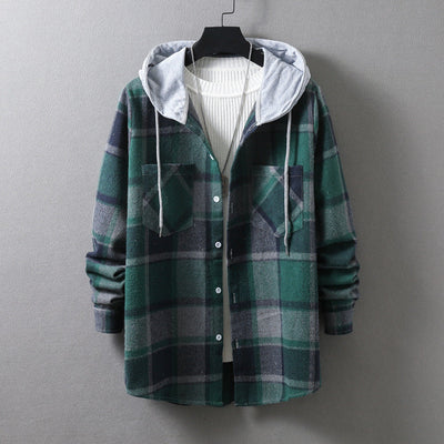 Cuno® | Ridge Hooded Flannel Shirt