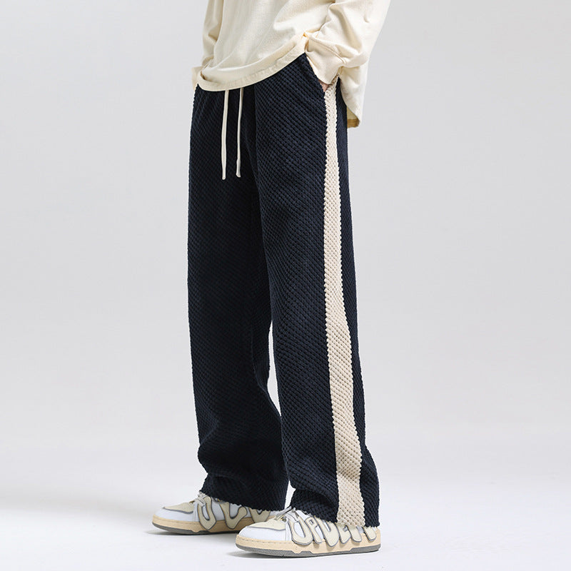 Zackary® | Structured Tracksuit Bottoms With Side Stripes