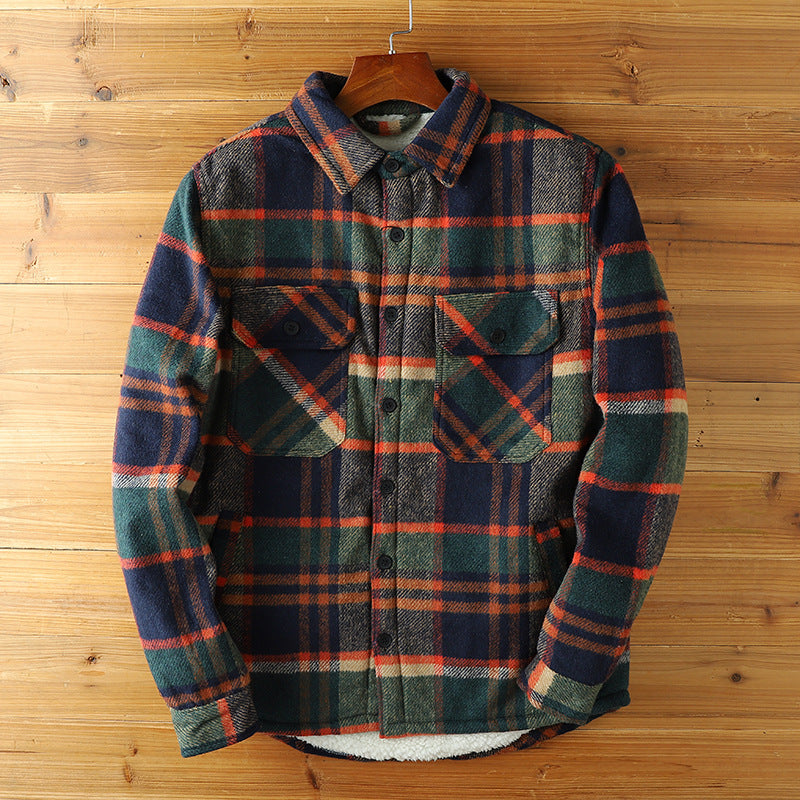 Raimundo® | Outlander Flannel Sherpa Jacket