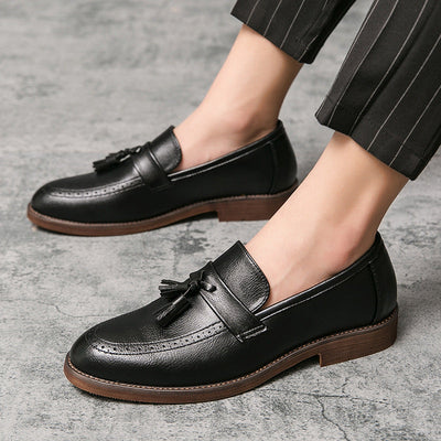Eugenio® | Genuine Leather Tassel Loafers