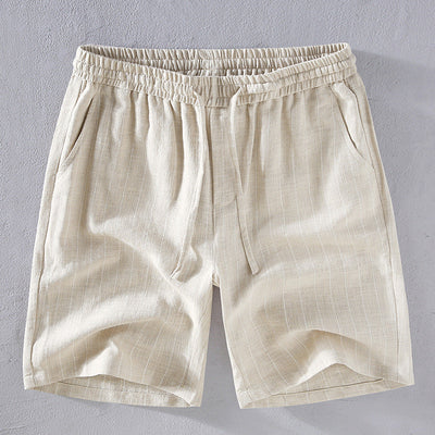 Jerónimo® | Linen Pinstripe Shorts