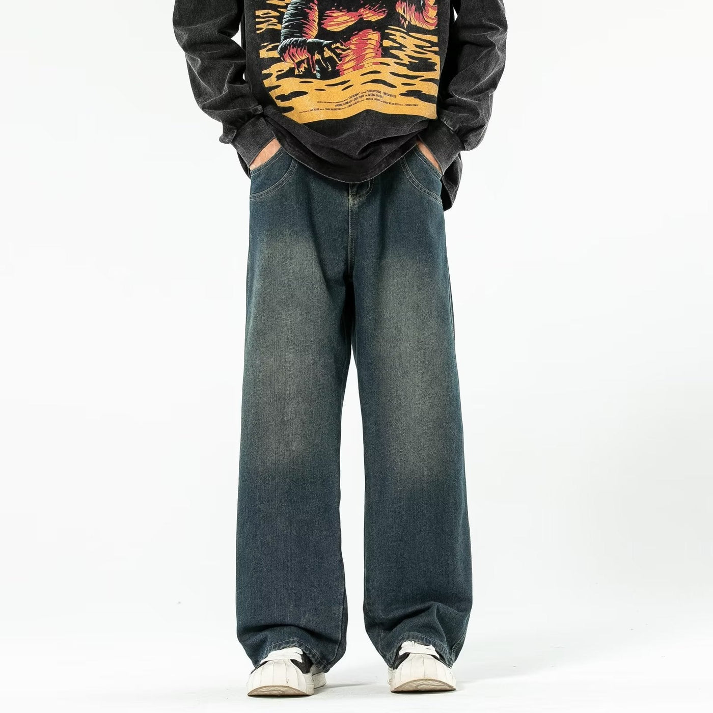 Judah® | Straight Retro Wide Jeans