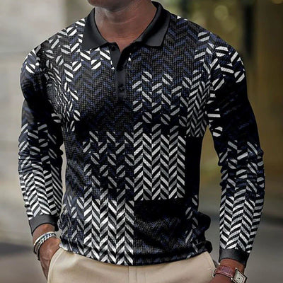 Edward® | Long Sleeve Polo Shirt