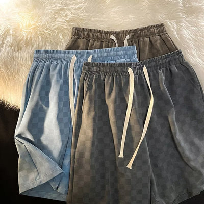 Fulvio® | Checkered Corduroy Shorts