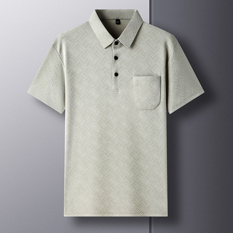 Isaías® | Premium Geometric Polo Shirt