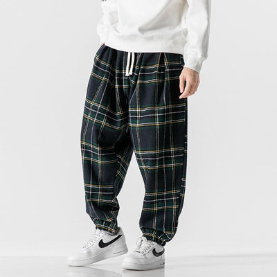 Anacleto® | Plaid Joggers