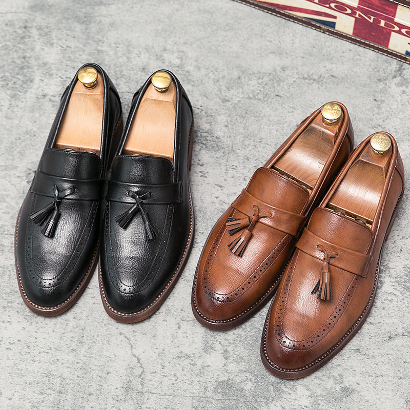 Eugenio® | Genuine Leather Tassel Loafers