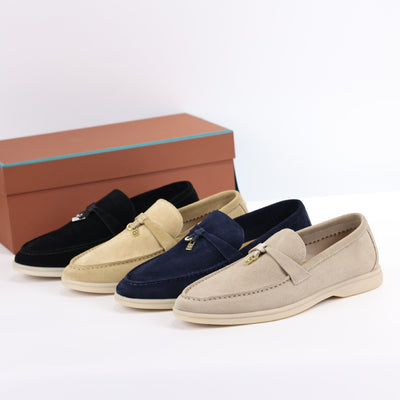 Hipólito® | Charm Suede Loafers
