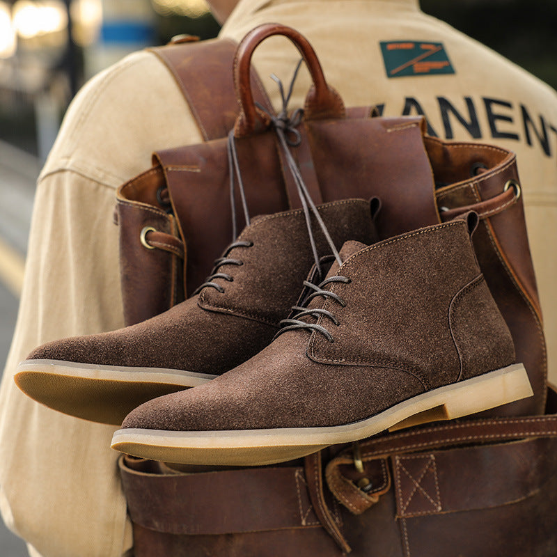 Eleazar® | Maverick Suede Chukka Boots