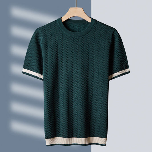 Álvaro® | Herringbone Knit Shirt