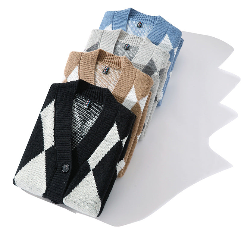 Brígido® | Argyle Wool Vest