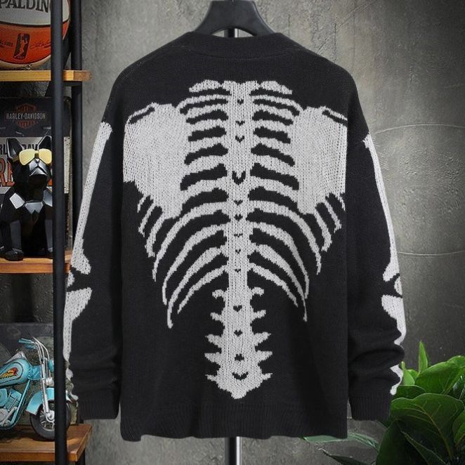 Demetrio® | Skeleton Chic Cardigan