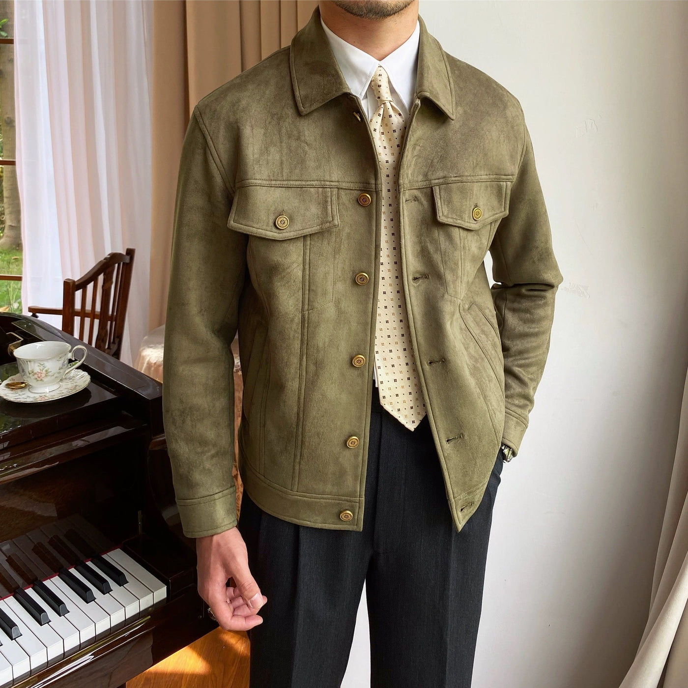 Abdul® | Suede Utility Jacket