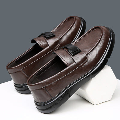 Enzo® | Genuine Leather Loafers