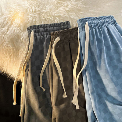 Fulvio® | Checkered Corduroy Shorts