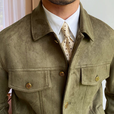 Abdul® | Suede Utility Jacket
