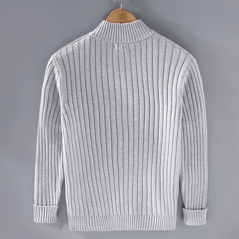 Cyrus® | Comfortable Rib Knitted Men's Sweater