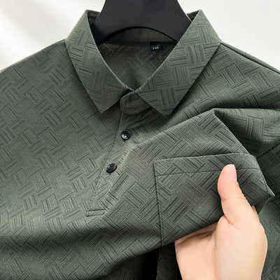 Isaías® | Premium Geometric Polo Shirt