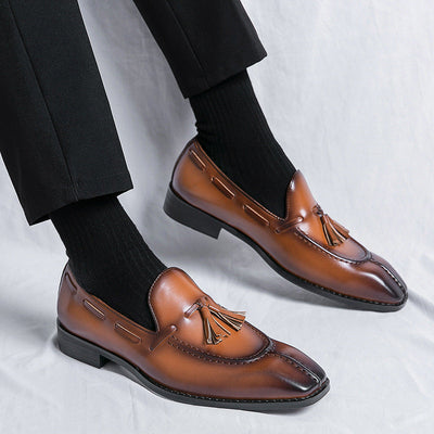 Juvenal® | Genuine Leather Tassel Loafers