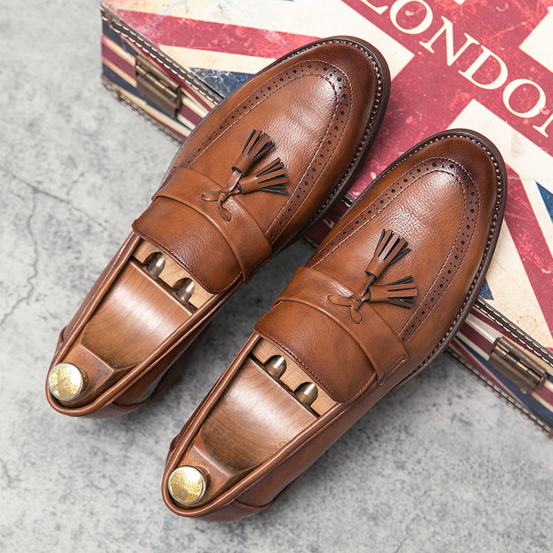 Eugenio® | Genuine Leather Tassel Loafers