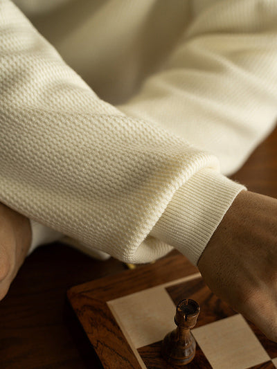 Abner® | Textured Cable Knit Sweater