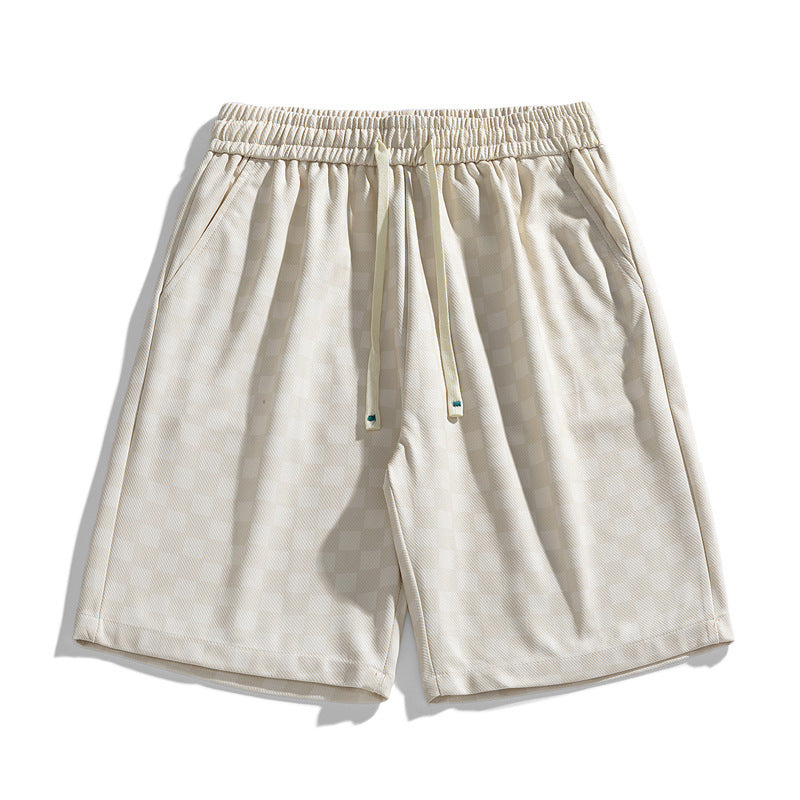Fulgencio® | Checkered Corduroy Shorts