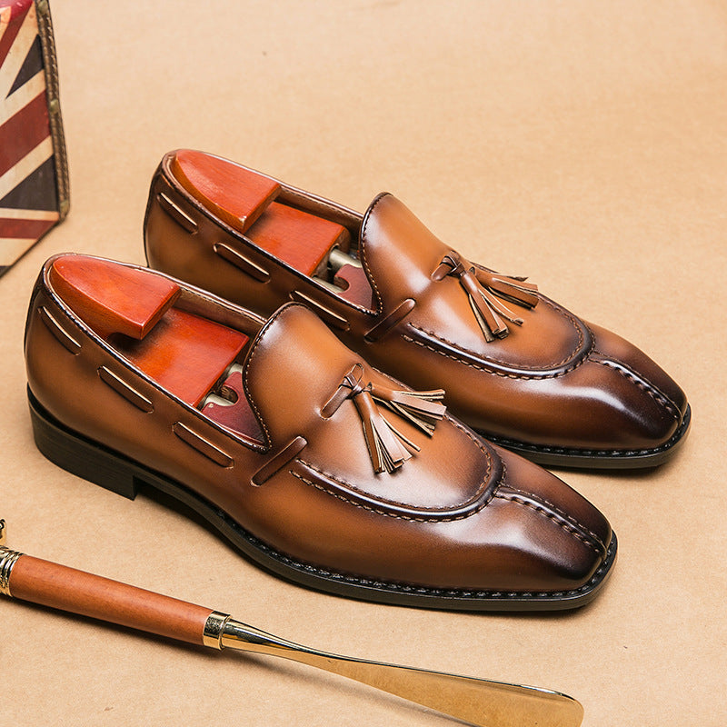 Juvenal® | Genuine Leather Tassel Loafers