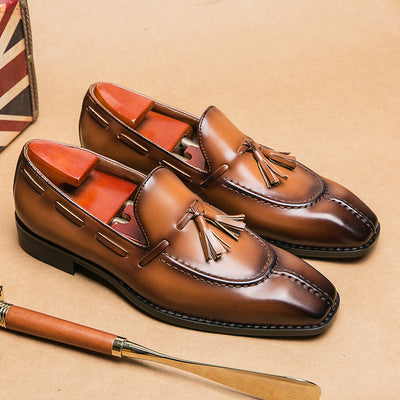 Juvenal® | Genuine Leather Tassel Loafers