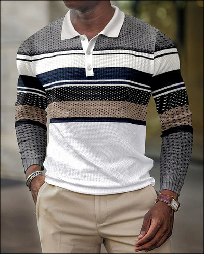 Edward® | Long Sleeve Polo Shirt