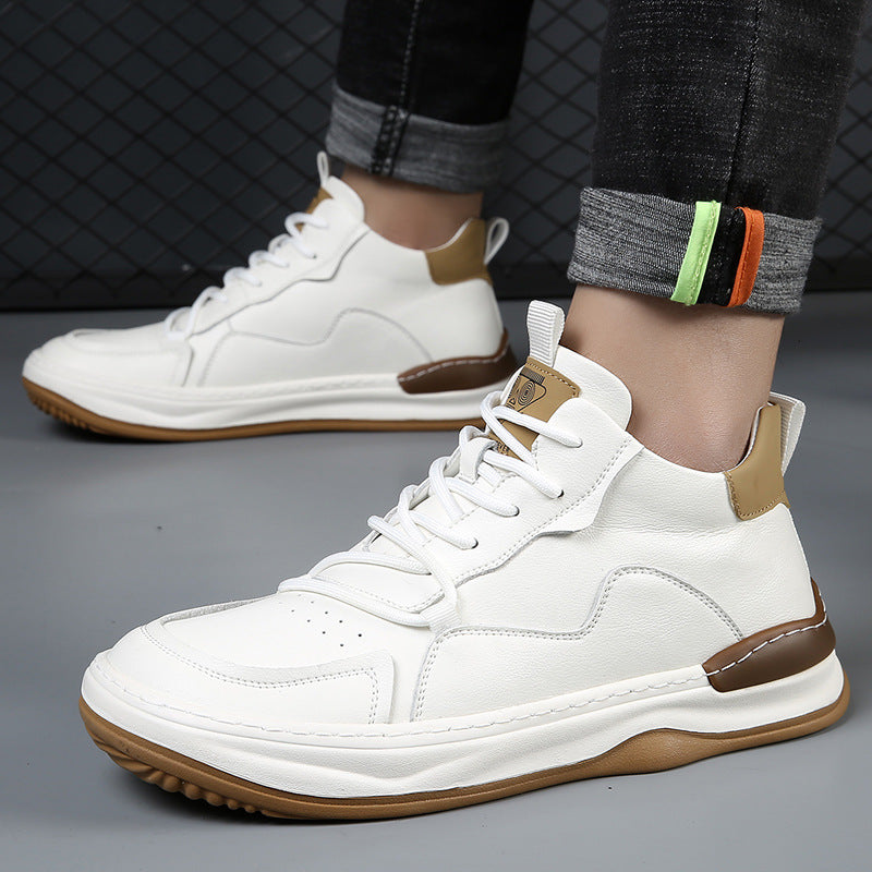 Aureliano® | Leather Hi-Top Sneakers