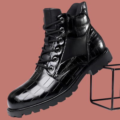 Ramón® | Leather Croco Boots